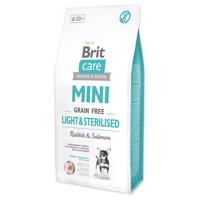 2x7kg Brit Care Mini Grain-Free Light & Sterilised száraz kutyatáp