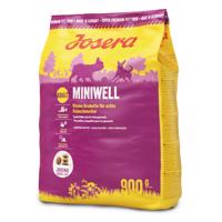 2x900g Josera Miniwell száraz kutyatáp