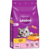 3,8 kg Whiskas 1+ csirke száraz macskatáp