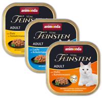 32x100g animonda vom Feinsten Adult No Grain szószban nedves macskatáp