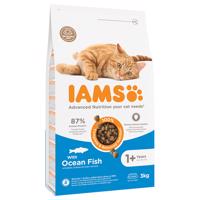 3kg IAMS Advanced Nutrition Adult tengeri hal száraz macskatáp 15% kedvezménnyel