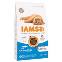 3kg IAMS For Vitality Kitten tengeri hal száraz macskatáp rendkívüli árengedménnyel