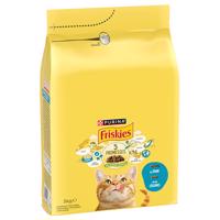 3kg PURINA Friskies Adult Cat tonhal & zöldség száraz macskatáp