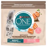 3x1,1kg PURINA ONE Grain Free Adult lazac száraz macskatáp