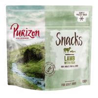 3x100g Purizon gabonamentes kutyasnack- Bárány hallal