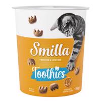 3x125g Smilla Toothies fogápoló macskasnack 15% kedvezménnyel