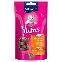 3x40g Vitakraft Cat Yums sajt macskasnack