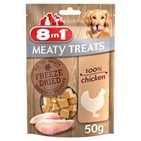 3x50g 8in1 Meaty Treats csirkemell kutyasnack 2+1 ingyen