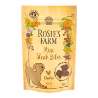 3x70g Rosie's Farm Snacks Adult "Tender Steak Bites" csirke kutyasnack