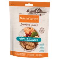 3x85g Nature's Variety Superfood snack lazac kutyasnack 2+1 ingyen