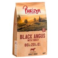 400g Purizon Adult Black-Angus-marha & pulyka száraz kutyatáp új receptúrával