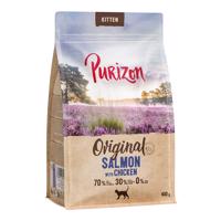 400g Purizon Kitten lazac & csirke gabonamentes száraz macskatáp