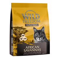 400g Wild Freedom "African Savannas" - gabonamentes száraz macskatáp