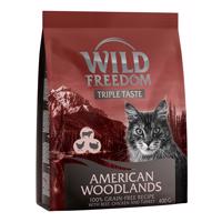 400g Wild Freedom "American Woodlands" - gabonamentes száraz macskatáp