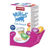 40x15g animonda Milkies változatok macskasnack 1+1 doboz ingyen