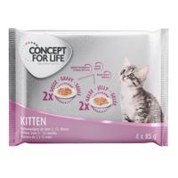 40x85g Concept for Life Kitten nedves macskatáp rendkívüli árengedménnyel