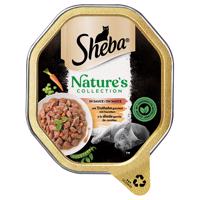 44x85g Sheba Nature´s Collection pulyka szószban nedves macskatáp