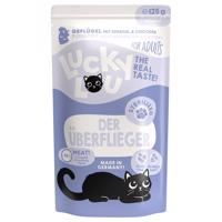 48x125g Lucky Lou Adult Sterilized szárnyas nedves macskatáp