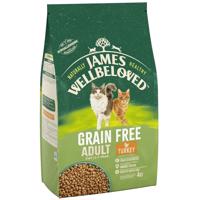 4kg James Wellbeloved Grain Free Adult Cat Hypoallergenic pulyka száraz macskatáp