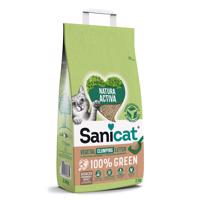 4x2,5kg Sanicat Natura Activa 100% Green macskaalom 3+1 ingyen