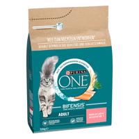 4x2,8kg PURINA ONE Adult lazac & teljes kiőrlésű gabona száraz macskatáp 20% kedvezménnyel