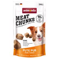 4x60g animonda Meat Chunks Small pulyka pur kutyasnack