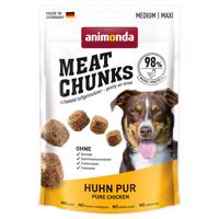 4x80g animonda Meat Chunks Medium / Maxi csirke pur kutyasnack