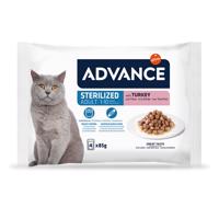 52x85g Advance Feline Sterilized pulyka nedves macskatáp