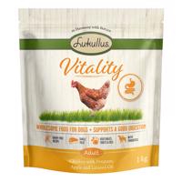 5x1kg Lukullus Vitality emésztés: csirke gabonamentes száraz kutyatáp