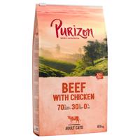 6,5kg Purizon Adult marha & csirke - gabonamentes száraz macskatáp