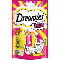 60g Dreamies macskasnack Mix: sajt & marha 20% árengedménnyel