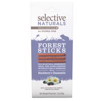 60g Selective Naturals Forest Sticks kisállatsnack tengerimalacok, nyulak, csincsillák & deguk számára