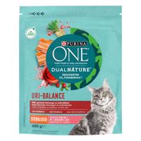 650g Purina One Dual Nature Sterilized lazac & áfonya száraz macskatáp