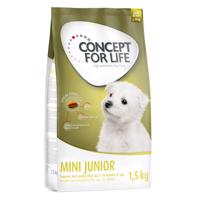 6kg Concept for Life Mini Junior száraz kutyatáp