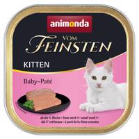 6x100g animonda vom Feinsten Baby Paté nedves macskatáp