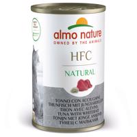 6x140g Almo Nature HFC Natural Tonhal & apró szardínia nedves macskatáp 5+1 ingyen!