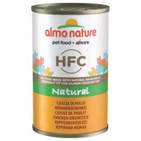 6x140g Almo Nature HFC nedves macskatáp-csirkecomb