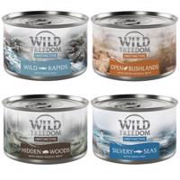 6x140g Wild Freedom Instinctive Shallow Shores vegyes csomag étrend-kiegészítő eledel macskáknak