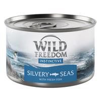 6x140g Wild Freedom Instinctive Silvery Seas farkassügér étrend-kiegészítő eledel macskáknak