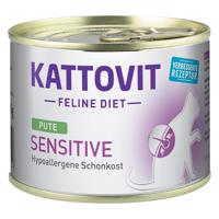 6x185g Kattovit Sensitive nedves macskatáp-pulyka