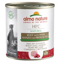 6x290g Almo Nature Classic marha & sonka nedves kutyatáp