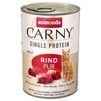 6x400g animonda Carny Single Protein Adult nedves macskatáp- Marha pur