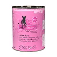 6x400g catz finefood konzerv nedves macskatáp-Bárány & ló