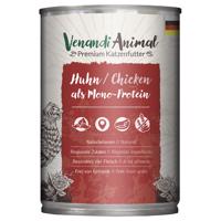 6x400g Venandi Animal Monoprotein csirke nedves macskaeledel