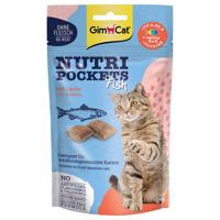 6x60g GimCat Nutri Pockets lazac  macskasnack