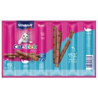 6x6g Vitakraft Cat Stick Mini macskasnack- Lazac