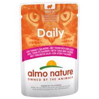 6x70g  Almo Nature Daily Menu nedves macskatáp-Tonhal & lazac