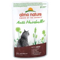 6x70g Almo Nature Holistic Anti Hairball Marha nedves macskatáp 5+1 ingyen