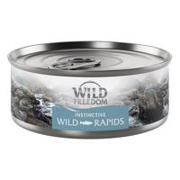 6x70g Wild Freedom Adult Wild Rapids lazac étrend-kiegészítő eledel macskáknak