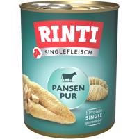 6x800 g Rinti Singlefleisch nedves kutyatáp- pacal pur